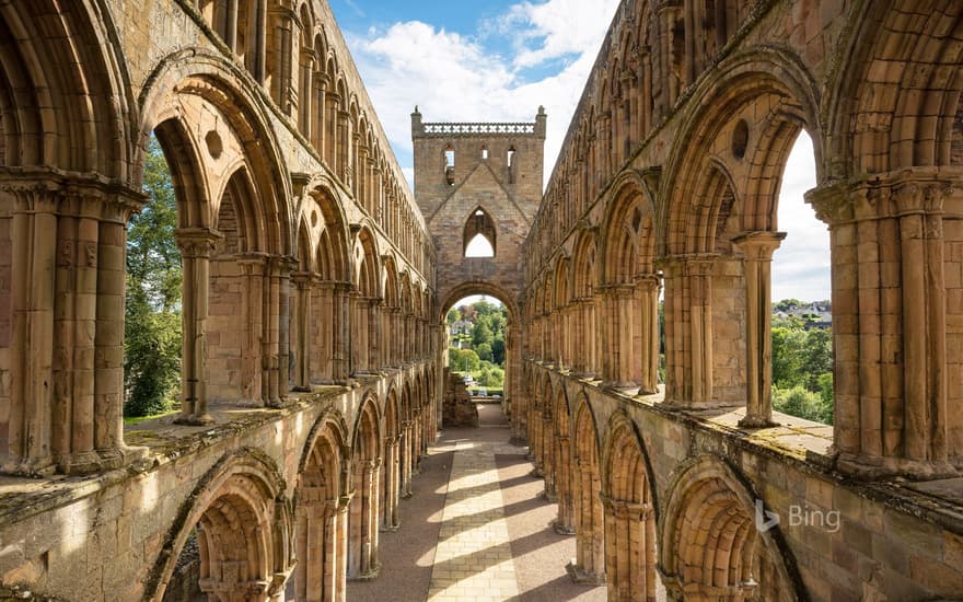 Jedburgh Abbey in the Scottish Borders