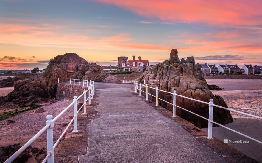 La Rocque Harbour, St. Clement, Island of Jersey