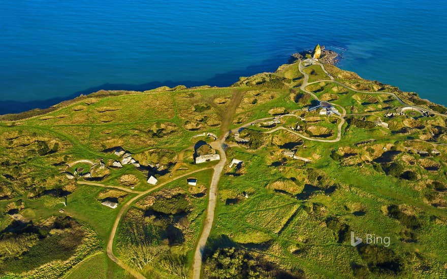 Pointe du Hoc, Cricqueville-en-Bessin, France