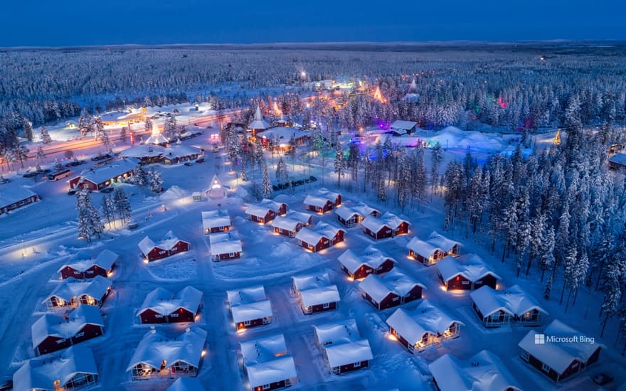 Santa Claus Village in Rovaniemi, Lapland, Finland