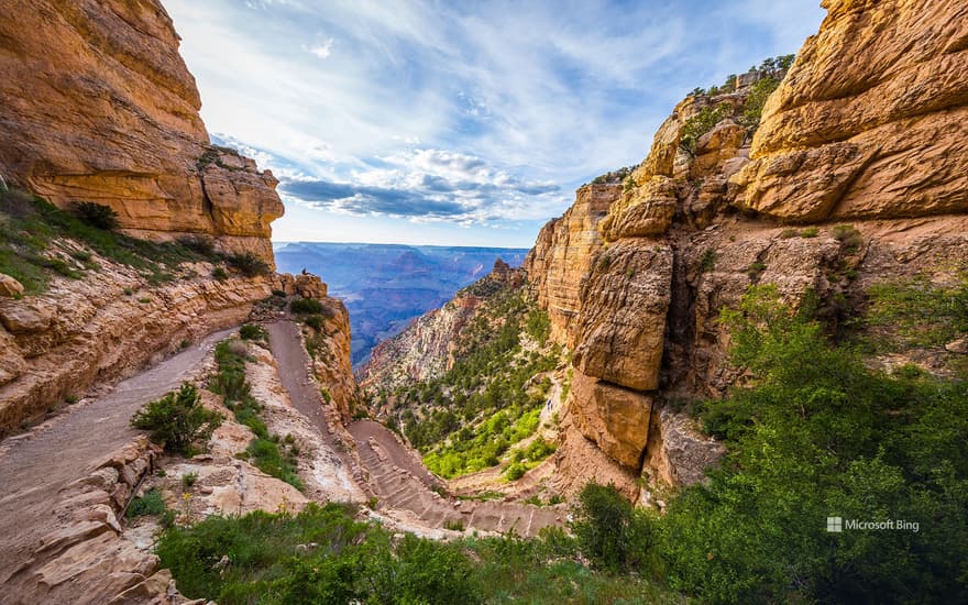 South Kaibab Trail in Grand Canyon National Park, Arizona