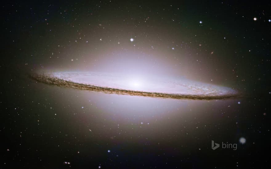 Sombrero Galaxy (Messier 104) as seen from NASA's Hubble Space Telescope