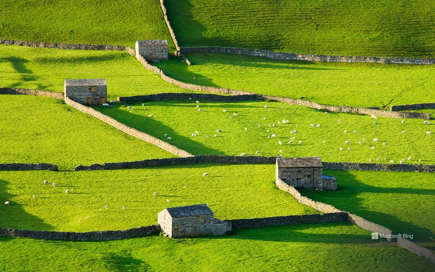 Gunnerside, Swaledale, Yorkshire Dales National Park, England