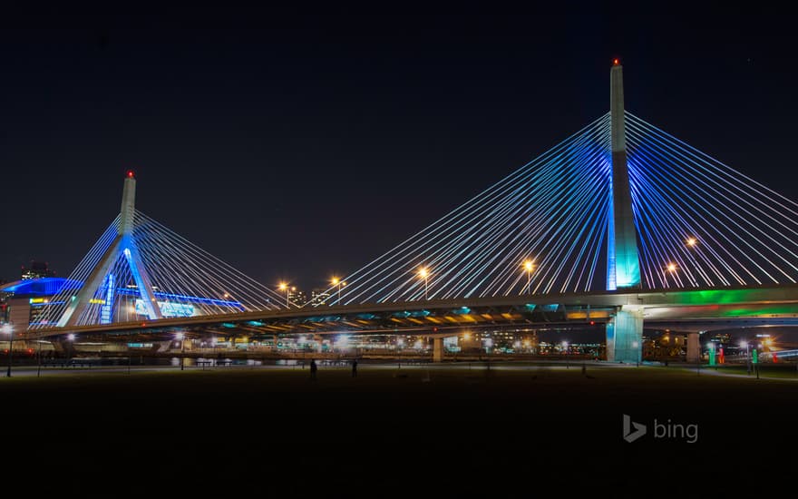 Leonard P. Zakim Bunker Hill Bridge, Boston, Massachusetts